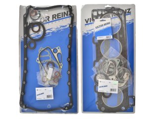 2x Engine Gasket Set Crankcase + Cylinder Head for...