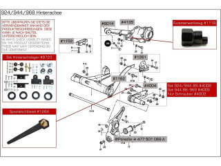 ポルシェ 924 944 968 用ボルト付きリア アクスル サポート マウント、スポーツ リジッド 左 &amp; 右