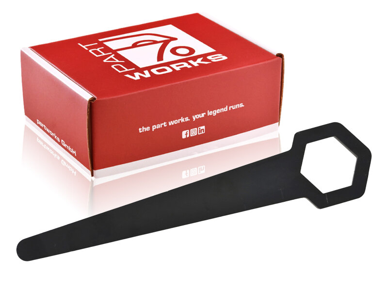 Llave especial para excéntricas del eje trasero de los Porsche 924, 944 y 968