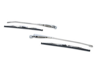 2 Bra&ccedil;os do Limpador de Para-brisa para PORSCHE 911 F/G 68-77 914 + Palheta do Limpador A&Ccedil;O INOXID&Aacute;VEL