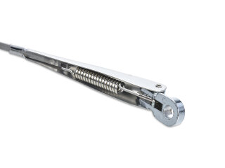 2 brazos de limpiaparabrisas para PORSCHE 911 F/G 68-77 914 + Escobilla de acero inoxidable