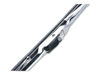 2 brazos de limpiaparabrisas para PORSCHE 911 F/G 68-77 914 + Escobilla de acero inoxidable