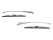 2x Bracci Tergicristallo per PORSCHE 911 F/G 68-77 914 + Spazzola Tergicristallo ACCIAIO INOX