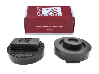 2x Jacking Points for MERCEDES Rubber Blocks