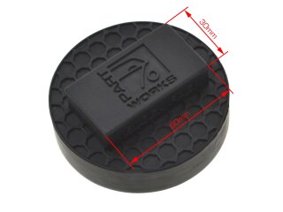 2x Pontos de Apoio para Macaco para BMW Mini - Bloco de Borracha