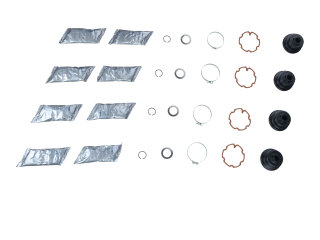 Soufflet dessieu 4x pour PORSCHE 928 4.5 4.7 928S jusqu&agrave; -81 ARRI&Egrave;RE