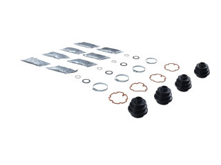 Soufflet dessieu 4x pour PORSCHE 928 4.5 4.7 928S jusqu&agrave; -81 ARRI&Egrave;RE