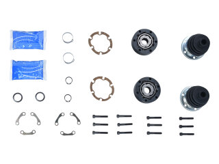 Kit com 2 juntas homocin&eacute;ticas para PORSCHE 924 924S 944 at&eacute; 1988 + cal&ccedil;os