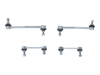 4x coupling rod for PORSCHE 993 Carrera 2 FRONT + REAR