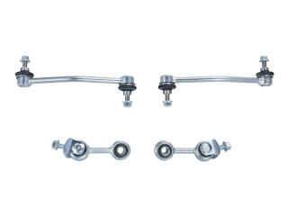 4x Bieletas estabilizadoras para PORSCHE 964 Carrera 2 turbo DELANTERAS + TRASERAS