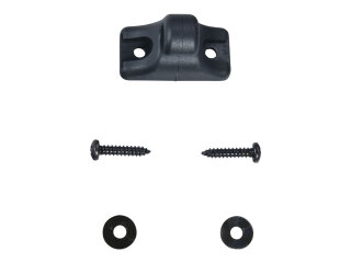 1x Supporto Aletta Parasole per PORSCHE 944 dal 86 al 968 Clip + Viti