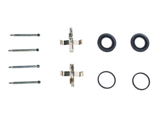 Afdichtingsset + veerplaat + pennen remklauw voor PORSCHE 911 3.2 SET ACHTER
