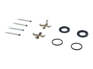 Seal set + spring plate + pins brake caliper for PORSCHE 911 3.2 SET REAR
