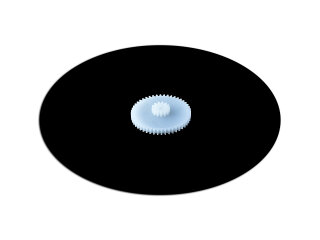 Snelheidsmetertandwielen voor driedelige elektronische...