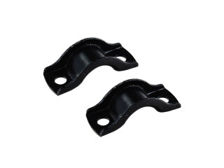 2 supporti barra stabilizzatrice per PORSCHE 356 dal 55 - Staffa ANTERIORE 64441605