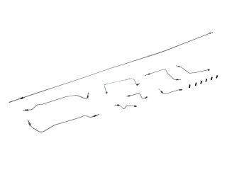 Tubi freno per PORSCHE 911 F 2.0 912 fino a -07/67 LHD...