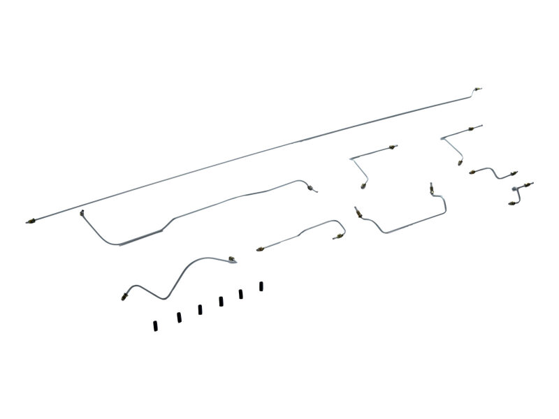 Tubi freno per PORSCHE 911 F 2.0 912 08/67-07/68 LHD SET...
