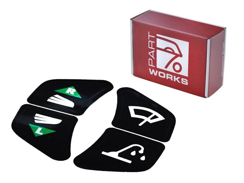 Steering column switch stickers for PORSCHE 911 F 914...