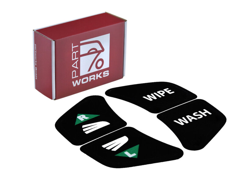 Stuurkolomschakelaarstickers voor PORSCHE 911 F 914...