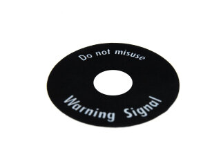 Adesivo para interruptor de alerta de emergência...