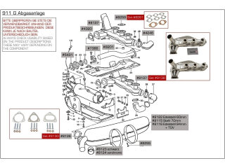 Anschlussstutzen Wärmetauscher für PORSCHE 911...