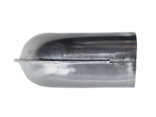 Heat exchanger connection fitting for PORSCHE 911 SC 930, pipe heater, V2A