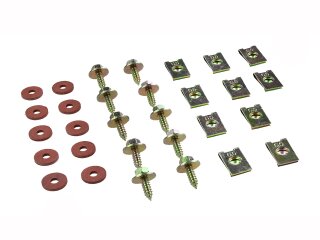 Kit de vis et écrous pour ailes de Porsche 911 F/G...