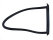 Rear Right Triangular Window Seal for Porsche 911 G 930 Turbo up to 1988