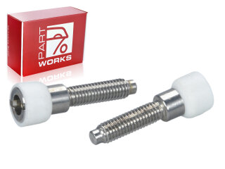 2 tornillos de ajuste de faros con rótula para...