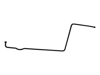 Oil line under the floor panel for PORSCHE 911 G SC 930 turbo up to -86 Oil return pipe