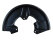 Brake dust shield for PORSCHE 964 Carrera, front right anchor plate