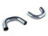 2x tuyaux de raccordement déchappement pour PORSCHE 986 Boxster 2.5 silencieux arrière CAT V2A