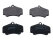 Pastiglie freno per PORSCHE 996 Carrera 4 997 3.8 ANTERIORI JP-Dansk