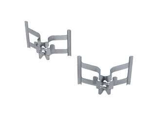 2x Pastiglie freno a molla per PORSCHE Cayenne 92A 958...