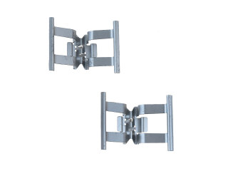 2x Pastiglie freno a molla per PORSCHE Cayenne 92A 958 POSTERIORI 7PP615269