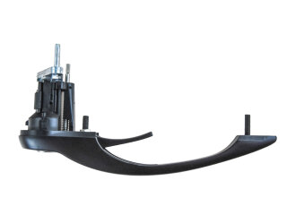 2x T&uuml;rgriff f&uuml;r PORSCHE 911 F/G SC 930 70-89 AU&szlig;EN mit Schloss SCHWARZ L+R