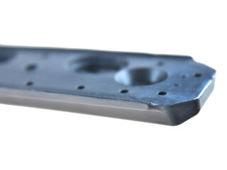 Bande de protection de pare-chocs arri&egrave;re droit pour Porsche 911 G (1974-1989) 91150510001