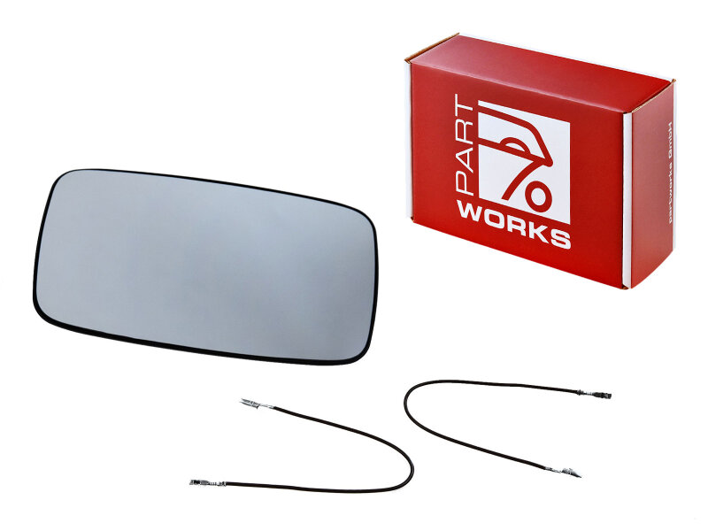 1x Buitenspiegelglas voor PORSCHE 911 G SC 930 928 944...