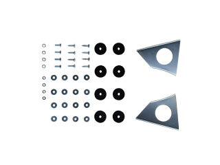 Portamatr&iacute;culas para PORSCHE 911 F 912 matr&iacute;cula 90170105124 SET