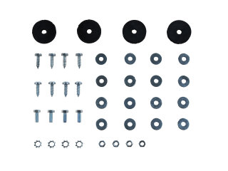 Portamatr&iacute;culas para PORSCHE 911 F 912 matr&iacute;cula 90170105124 SET