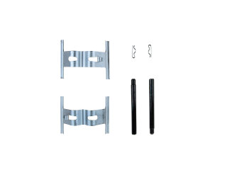 Remblokborgpen + veerschotel voor PORSCHE 996 997 986 987...