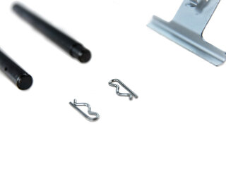 Remblokborgpen + veerschotel voor PORSCHE 996 997 986 987...