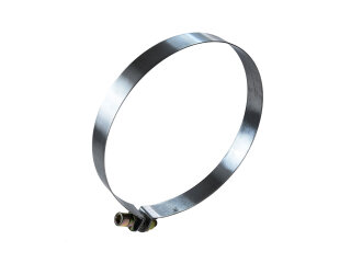 Exhaust clamp for PORSCHE 930 turbo rear silencer, tension band 93011115502