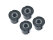 4x boccole cuscinetto sterzo con cuscinetti in gomma per PORSCHE 928 4.5 S4 GTS