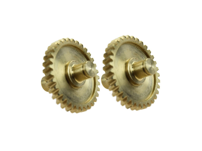 2x Ingranaggi tetto Targa per PORSCHE 924S 944 S2 968 Comando tetto a soffietto in ottone