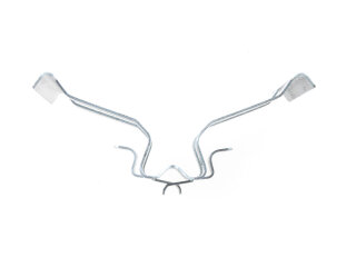 2x Piastre guida pastiglie freno a molla per PORSCHE 997 turbo 07-09 GT3 POSTERIORI 99735295910