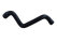 Radiator hose for PORSCHE 968 Cooling water hose return