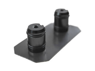 2 pin&ccedil;as de freio com placa de amortecimento para PORSCHE Panamera 970 4.8 Hybrid 3.0 REAR