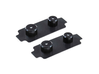 2x Dämpfungsblech Bremssattel für PORSCHE...