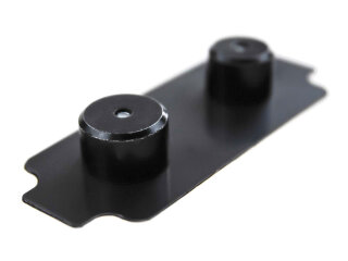 2x Placa amortiguadora pinza de freno para PORSCHE Boxster 987 Cayman 2.7 DELANTERO